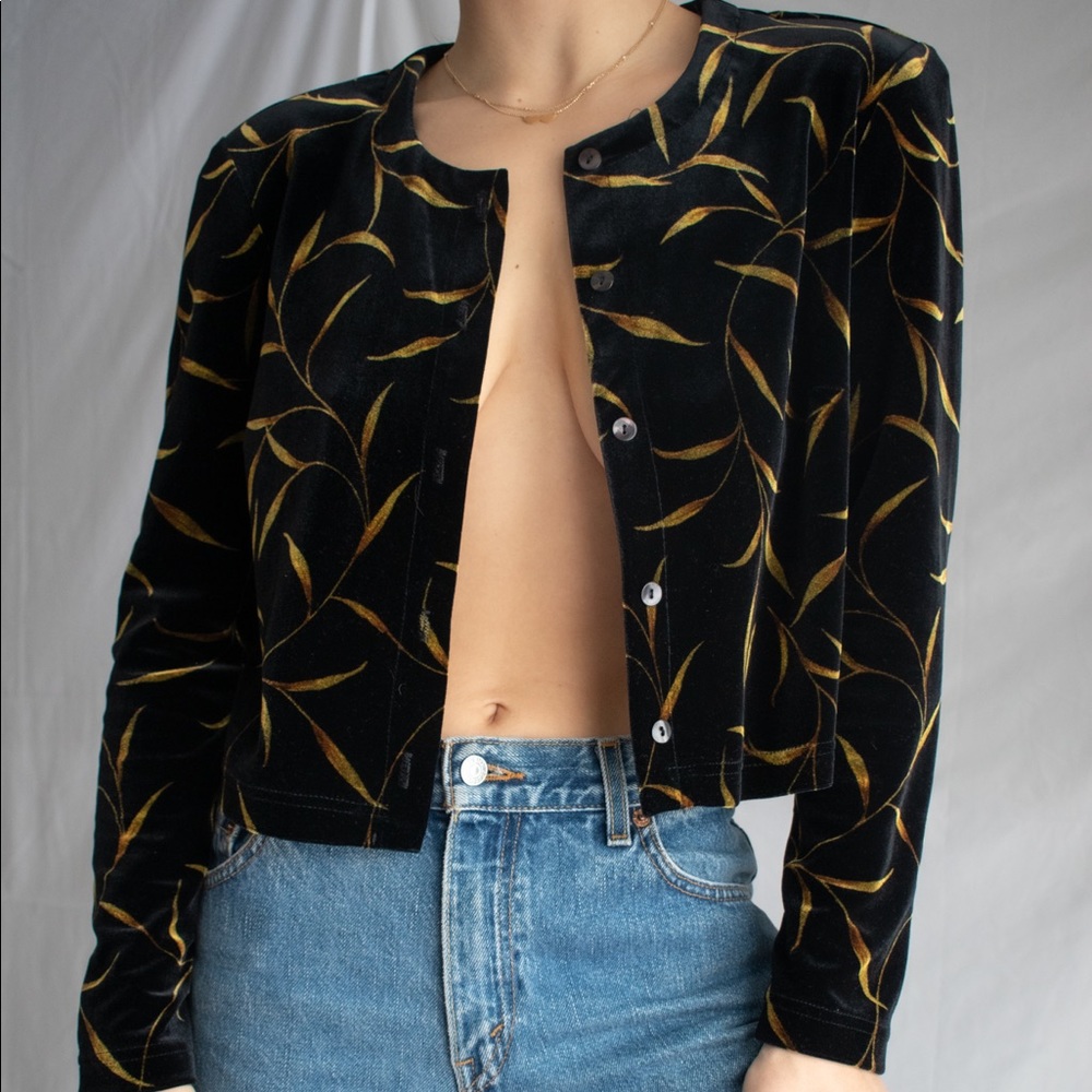 Vintage Ronni Nicole Button-Up Top